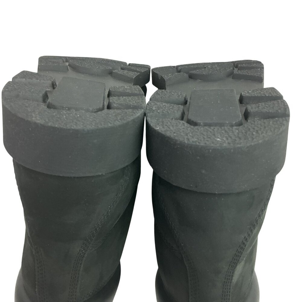 Timberland Premium 6” Waterproof Nubuck Leather Boots Mens 12 Black Primaloft 40 - Picture 7 of 15